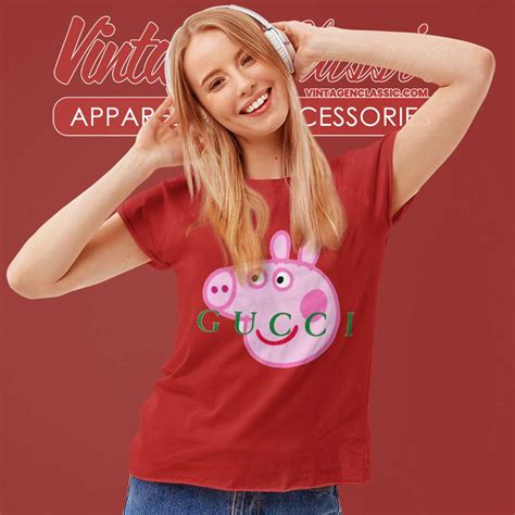 gucci replica shirts|peppa pig gucci shirt real.